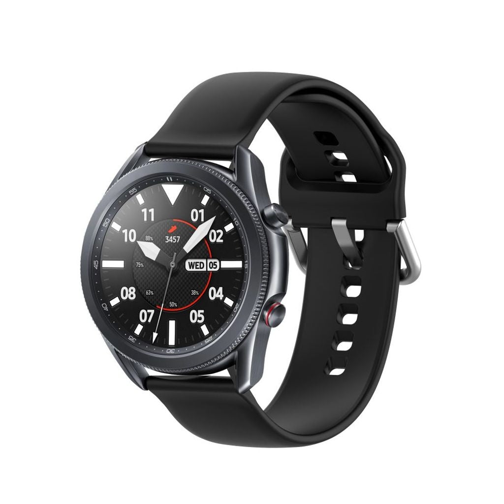 Tech-Protect Iconband Klockarmband För Samsung Galaxy Watch 3 45mm - Svart