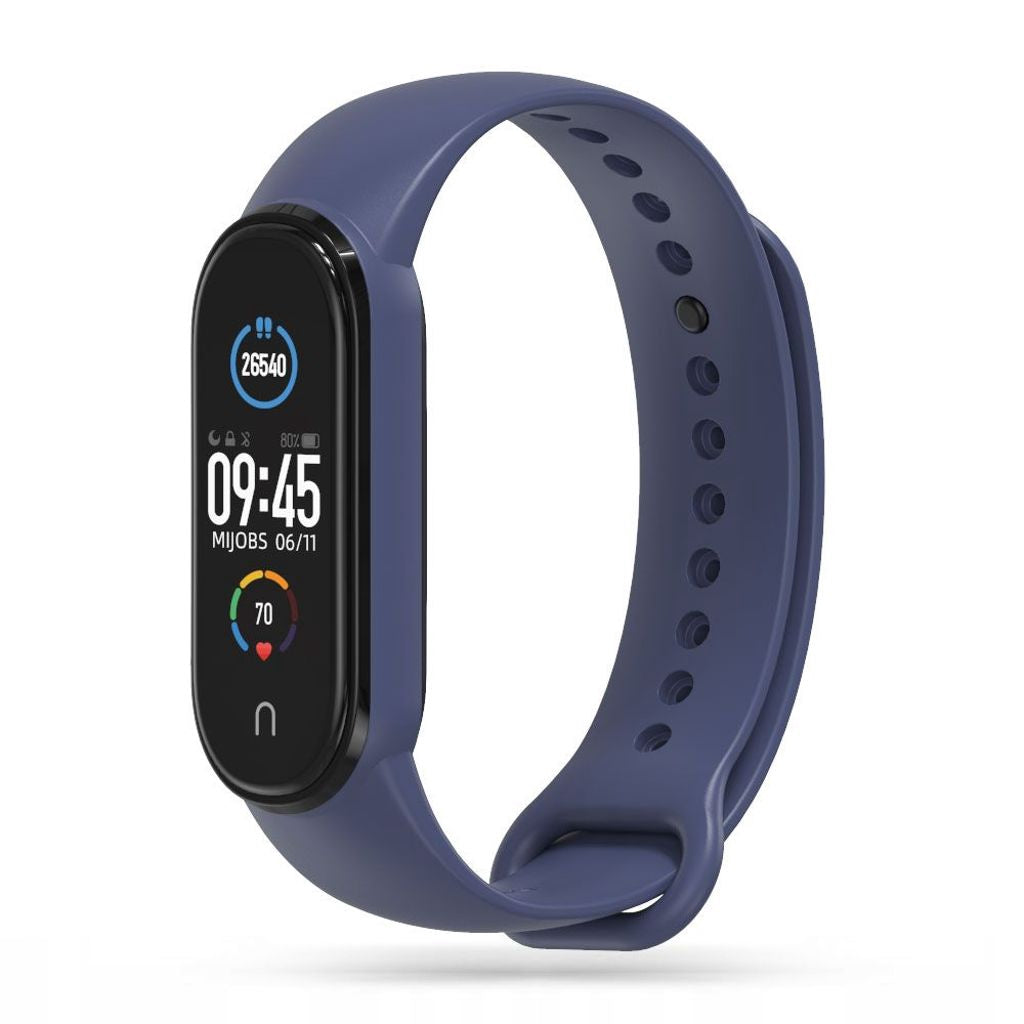 Tech-Protect Iconband Klockarmband För Xiaomi Mi Smart Band 5/6/7/NFC - Marinblå