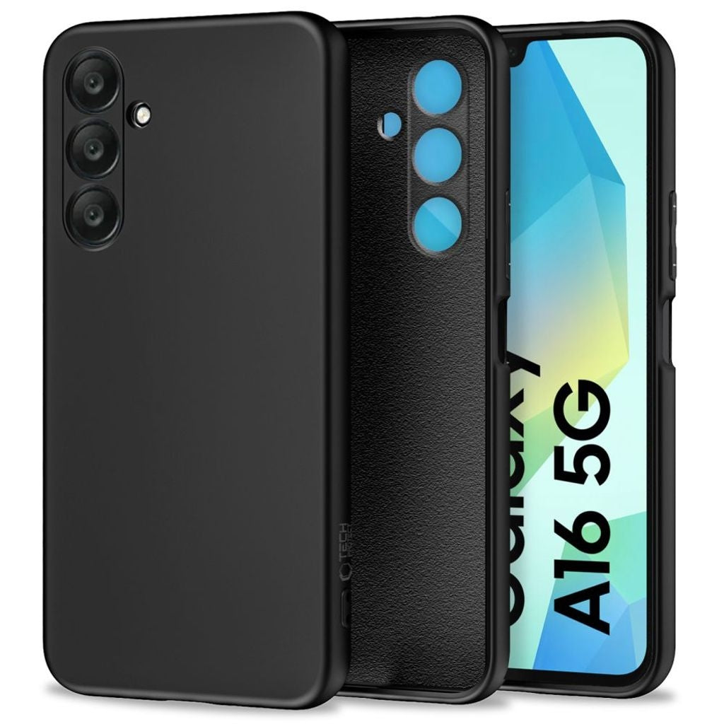 Tech-Protect Icon-skal för Samsung Galaxy A16 4G/5G - Svart