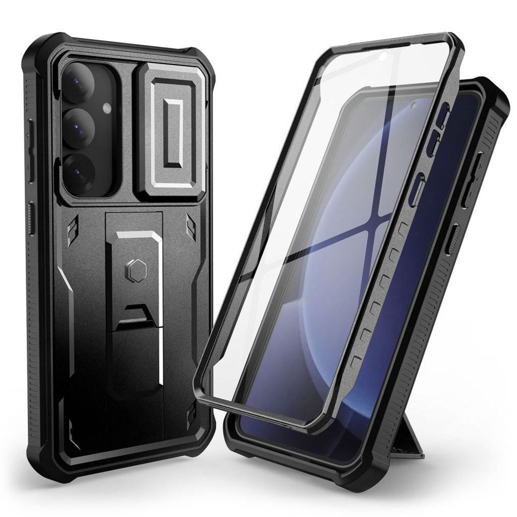 Tech-Protect Kevlar Cam+ Skal För Samsung Galaxy S25 Plus - Svart