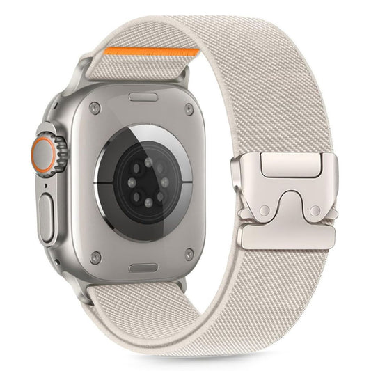 Tech-Protect Klockarmband med Nylonspänne för Apple Watch 44/45/46/49 Mm - Grå