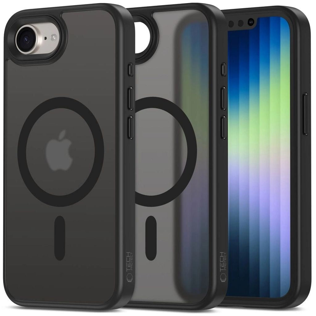 Tech-Protect MagMat MagSafe Case iPhone 16e - Matte Black