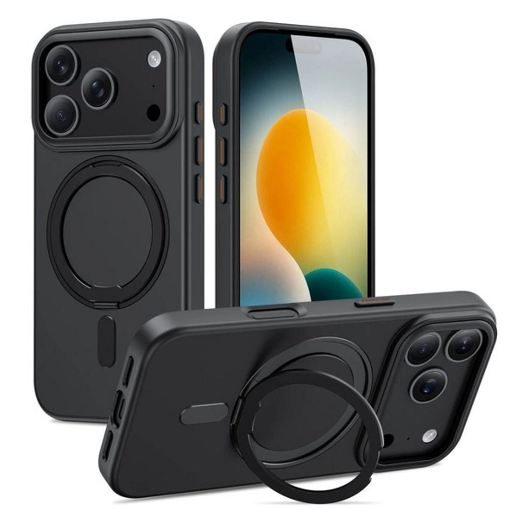 Tech-Protect MagRing MagSafe Case for iPhone 17 Pro - Matte Black