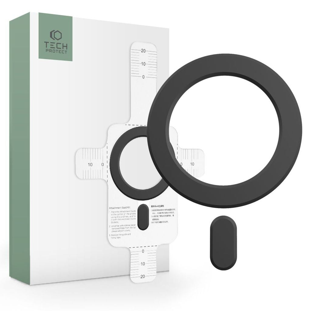 Tech-Protect Magmat Magsafe Magnetisk Ring Universal - Svart