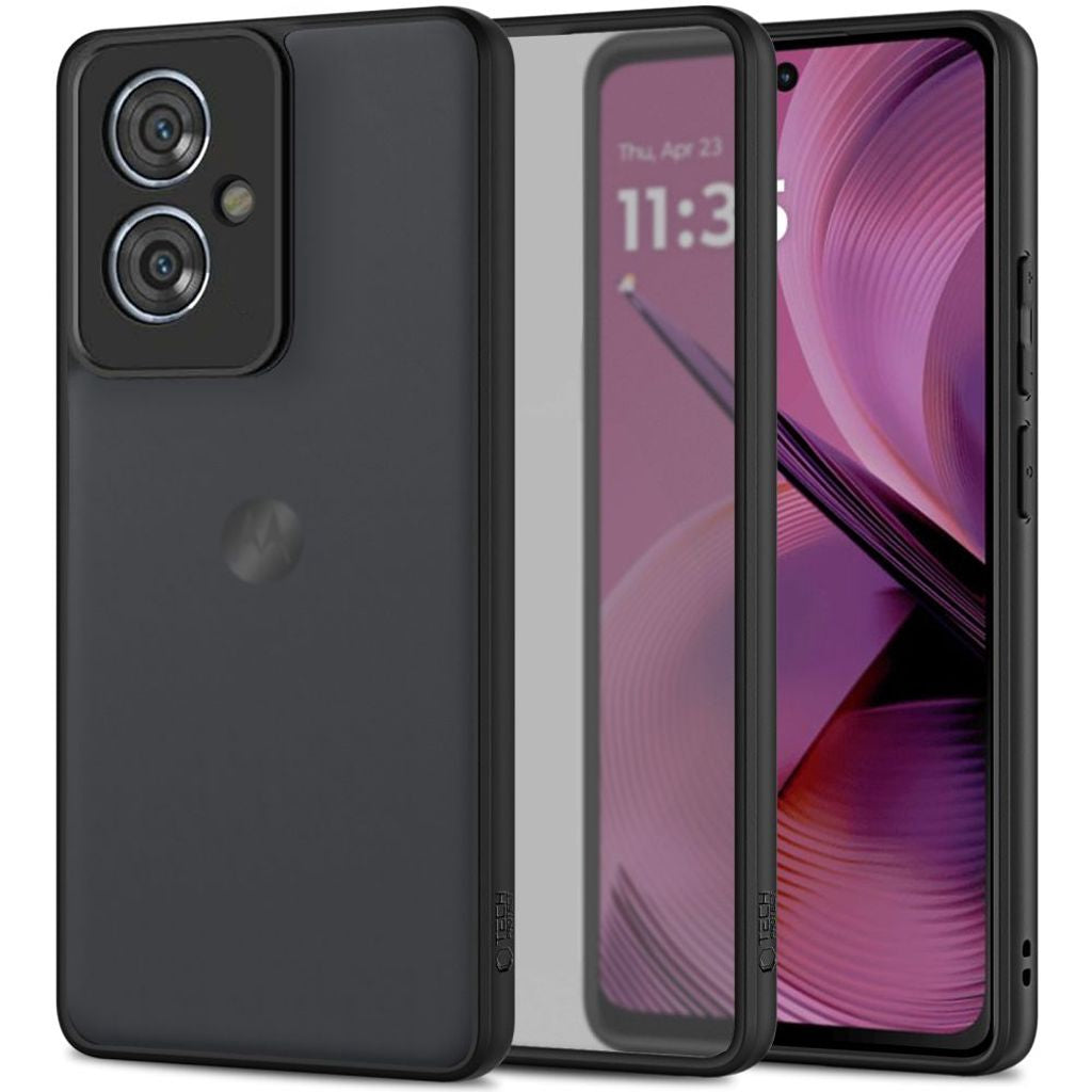 Tech-Protect Magmat-skal till Motorola Moto G55 - mattsvart