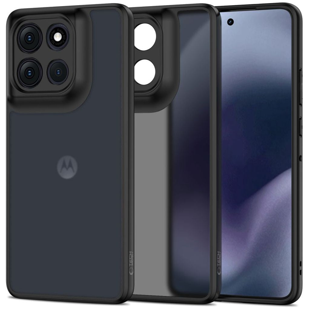 Tech-Protect Magmat-skal till Motorola Moto G86 5G - mattsvart