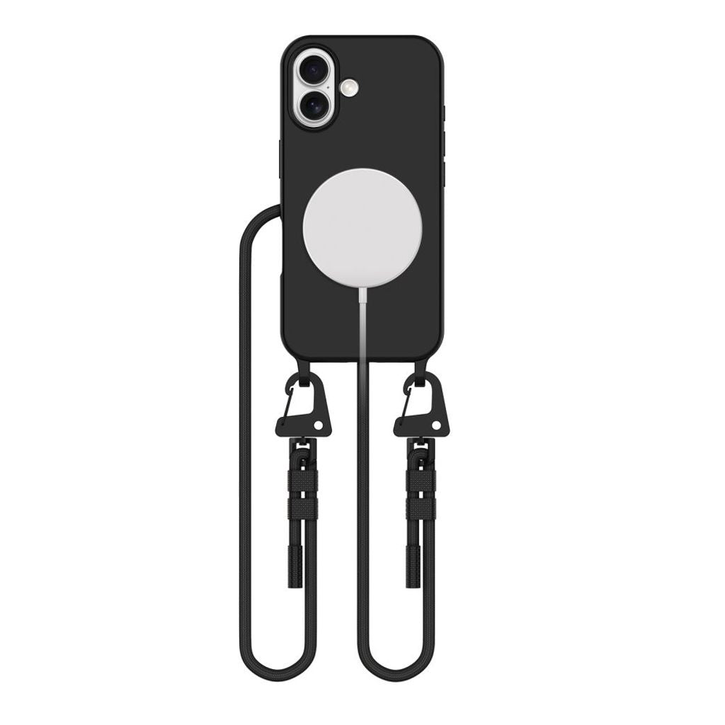 Tech-Protect Magnecklace Magsafe-skal för iPhone 16 - Svart