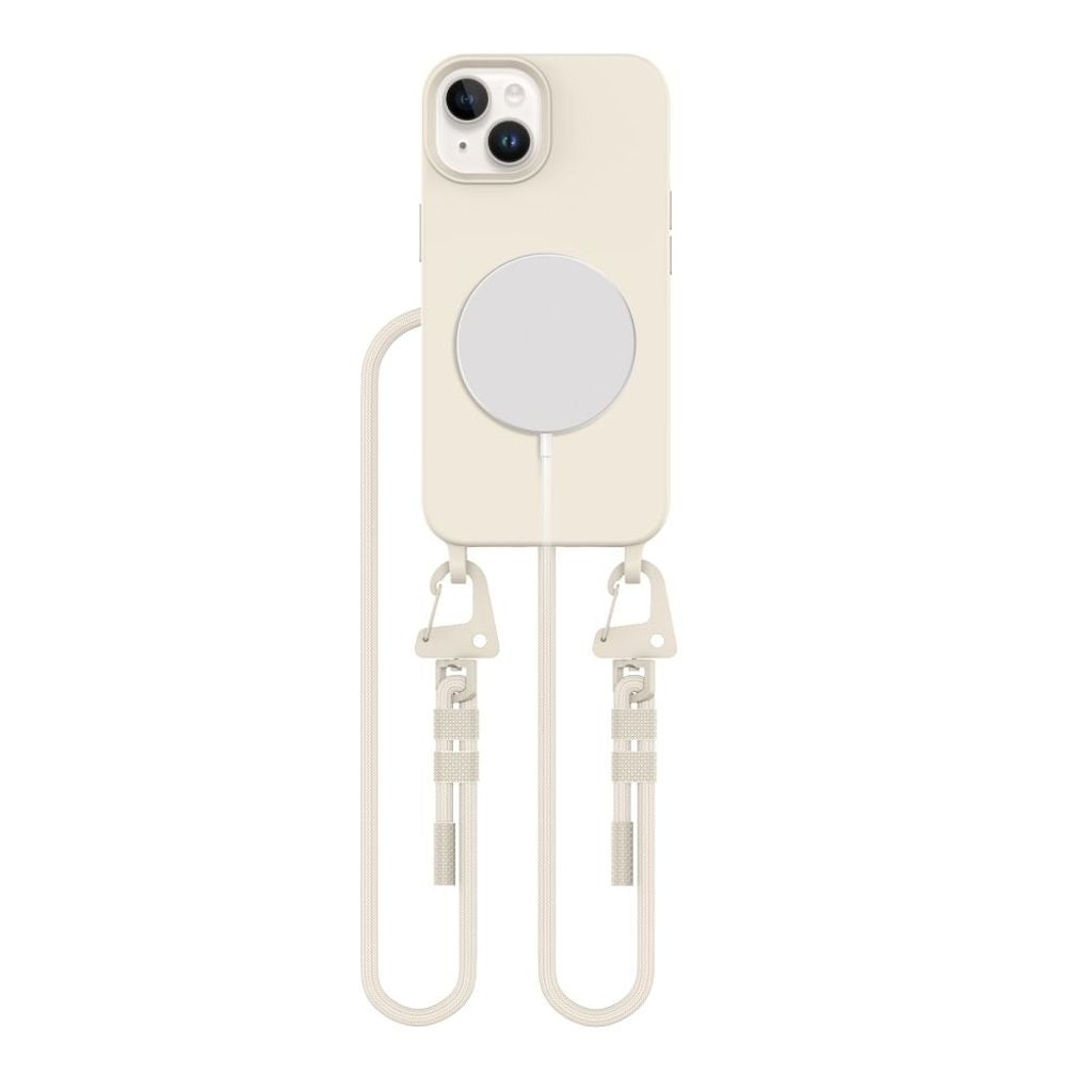 Tech-Protect Magnecklace Magsafe-skal till iPhone 14 - Beige