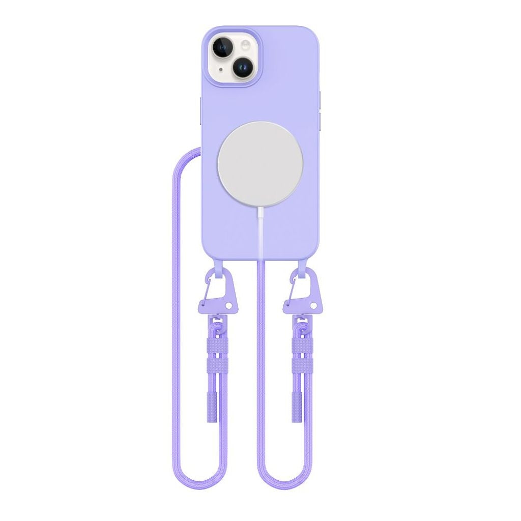 Tech-Protect Magnecklace Magsafe-skal till iPhone 14 - Lavendel