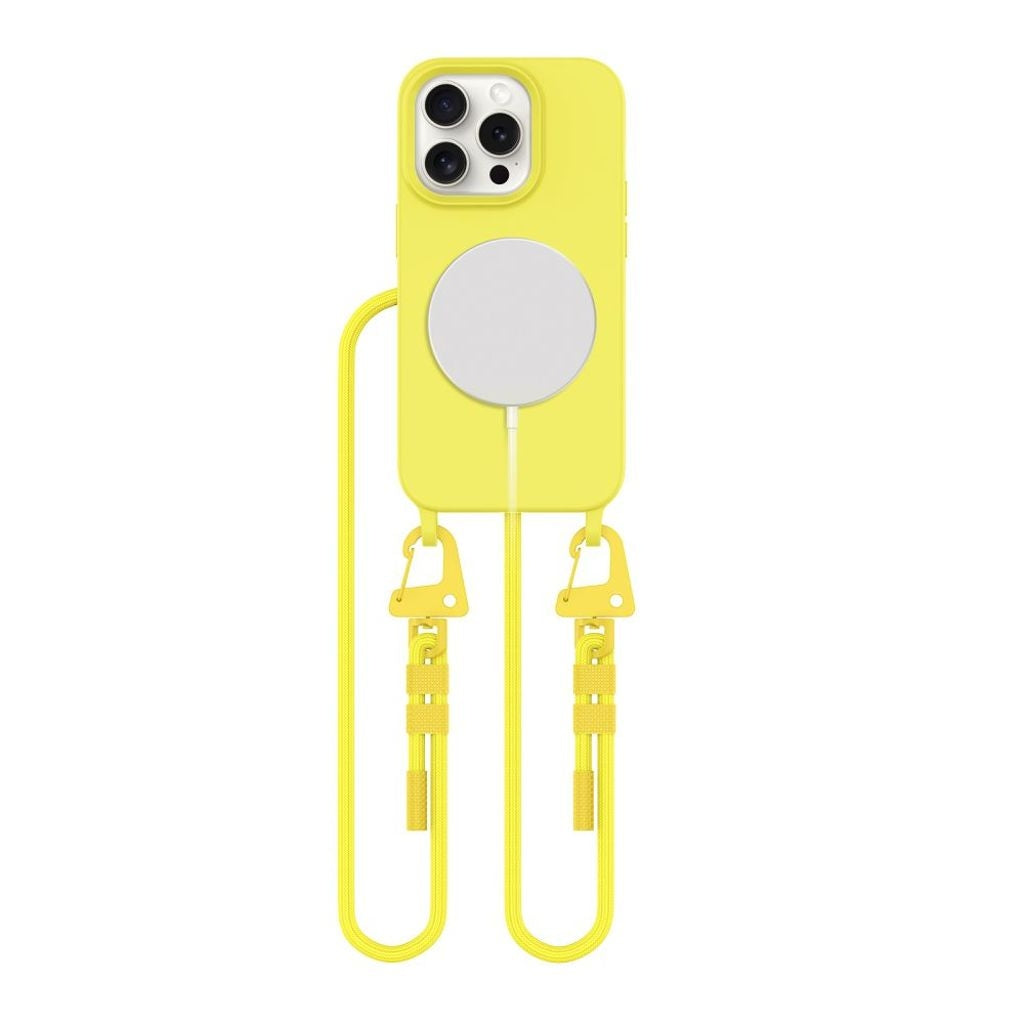 Tech-Protect Magnecklace Magsafe-skal till iPhone 15 Pro - Gul