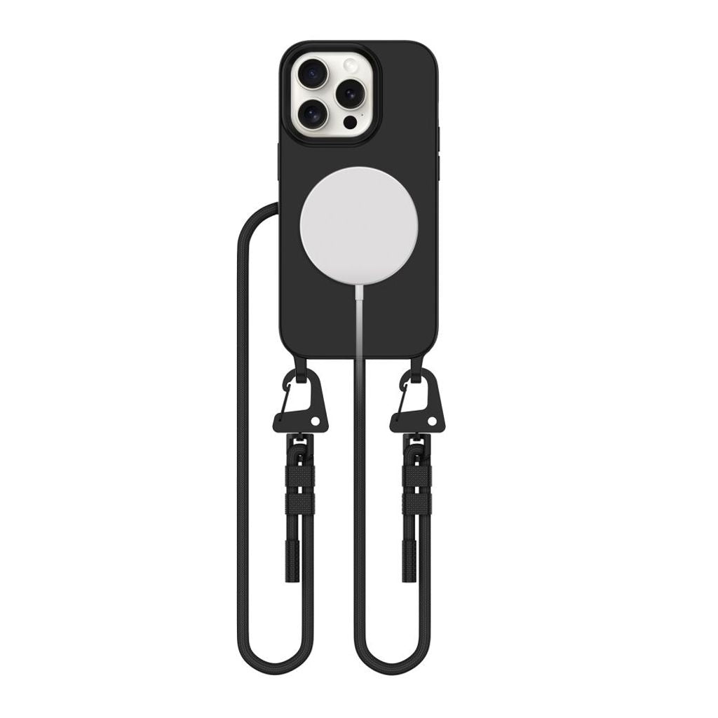 Tech-Protect Magnecklace Magsafe-skal till iPhone 15 Pro - Svart