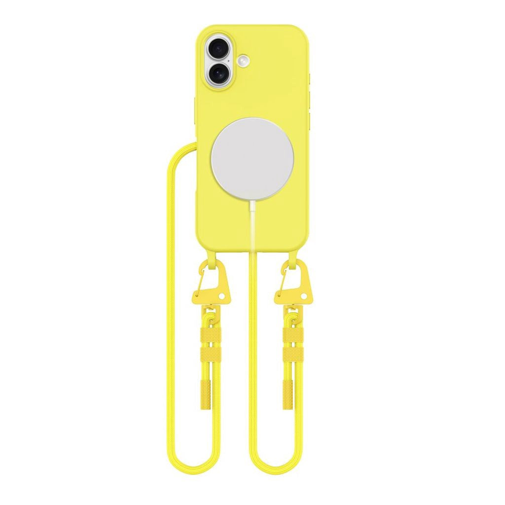 Tech-Protect Magnecklace Magsafe-skal till iPhone 16 - Gul