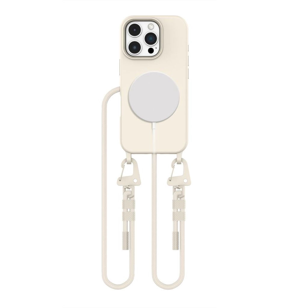 Tech-Protect Magnecklace Magsafe-skal till iPhone 16 Pro Max - Beige