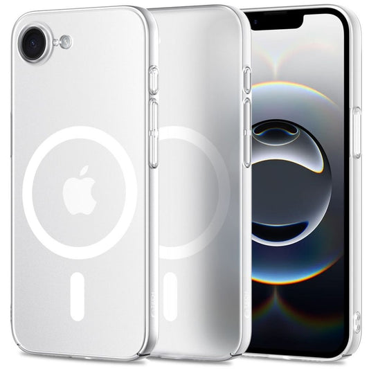 Tech-Protect Magslim Magsafe-skal för iPhone 16E - Matt transparent