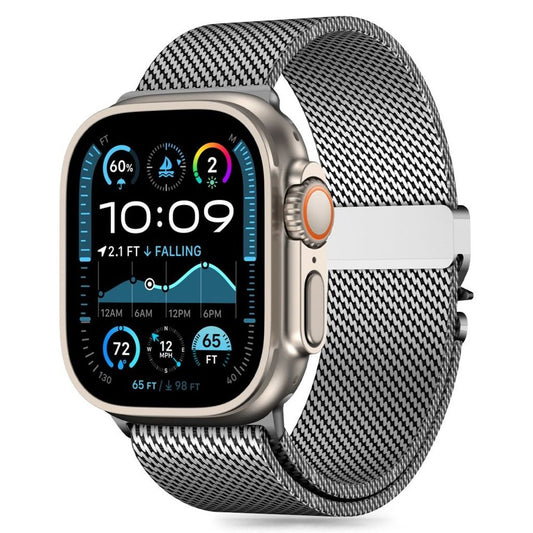 Tech-Protect Milano Klockarmband För Apple Watch 44/45/46/49 Mm - Silver