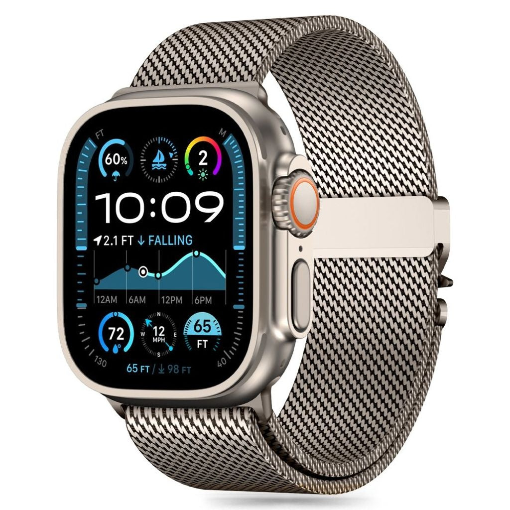 Tech-Protect Milano Klockarmband För Apple Watch 44/45/46/49 Mm - Titan