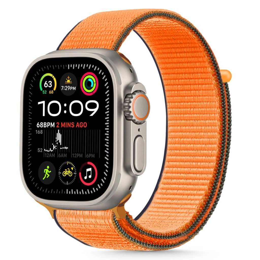 Tech-Protect Nylon Klockarmband För Apple Watch 40/41/42 Mm - Orange