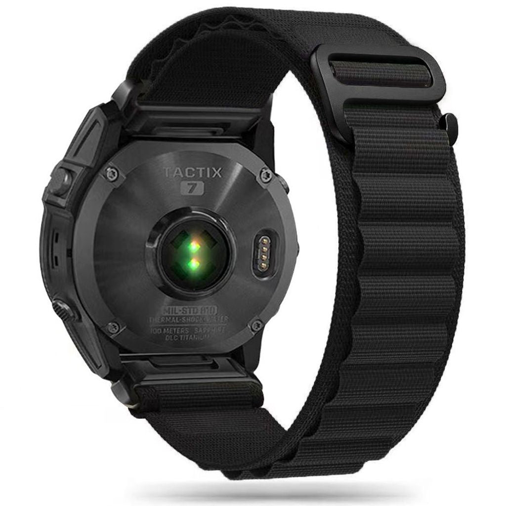 Tech-Protect Nylon Pro Klockarmband För Garmin Fenix 6X/7X Etc - Svart