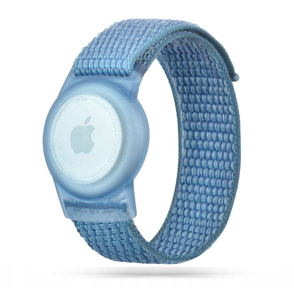 Tech-Protect Nylonarmband För Barn För Apple Airtag – Blå