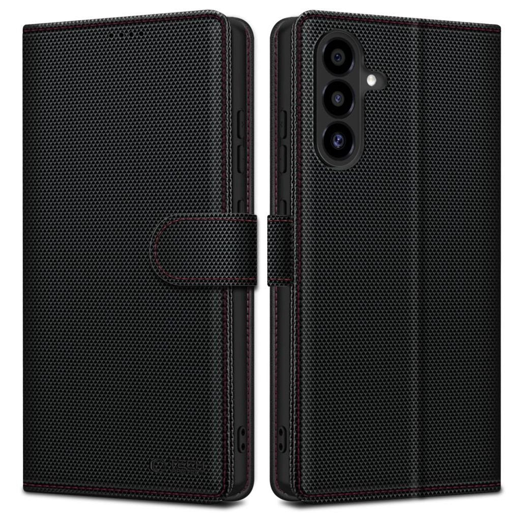 Tech-Protect Plånboksfodral RS För Samsung Galaxy A56 5G - Svart