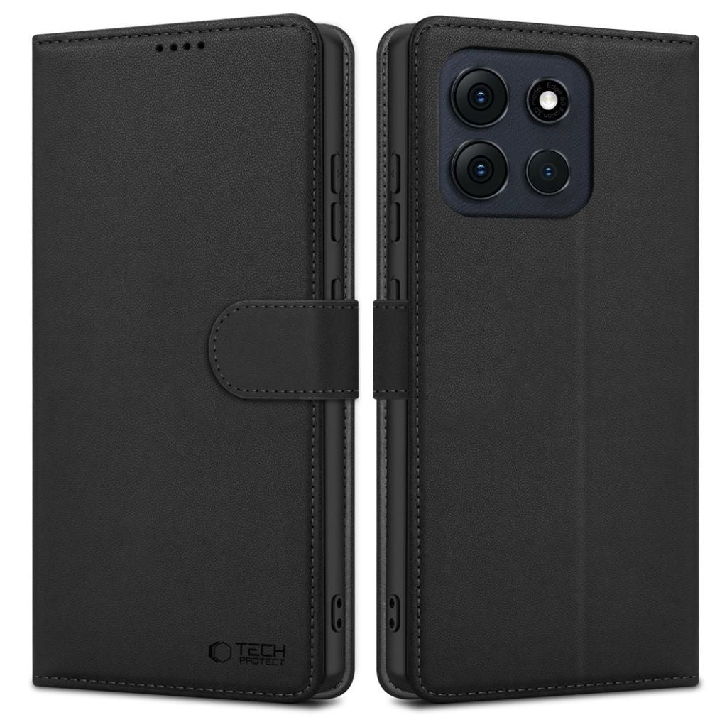 Tech-Protect Plånboksfodral för Motorola Moto G86 5G - Svart