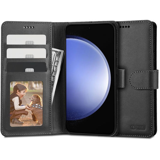 Tech-Protect Plånboksfodral för Samsung Galaxy S23 Fe - Svart