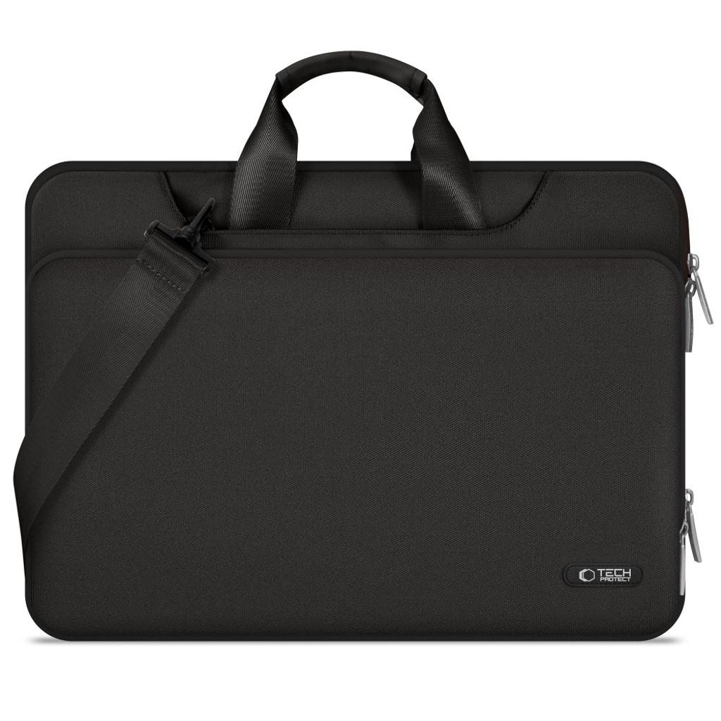 Tech-Protect Pocket Laptopfodral 13-14" – Svart
