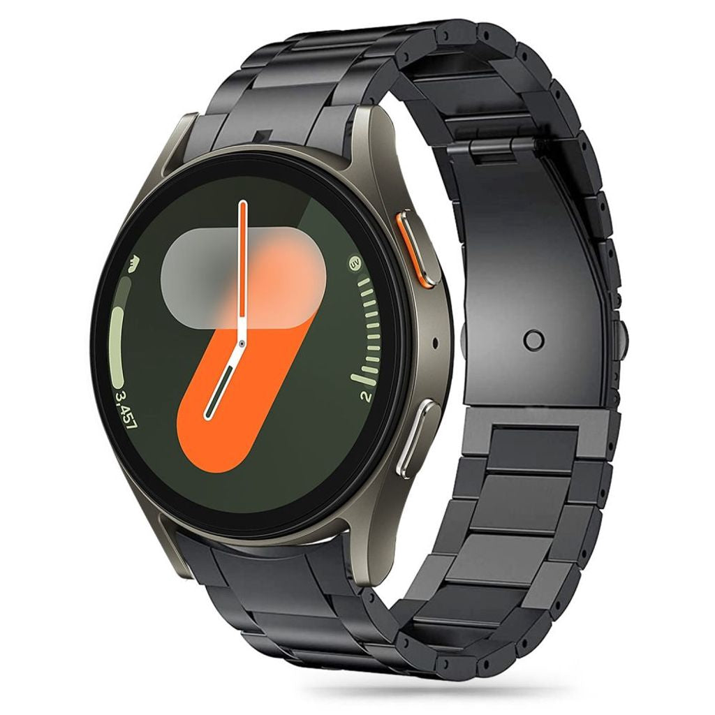 Tech-Protect Rostfritt Klockarmband Galaxy Watch 4/5/5 Pro/6/7/Fe - Svart