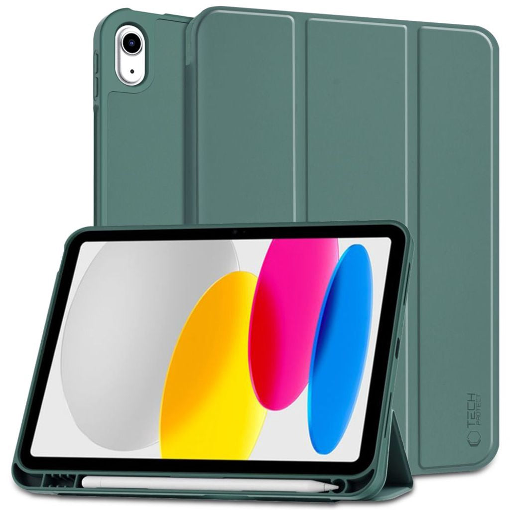 Tech-Protect SC Pen-fodral för iPad 10:e generationen 2022 10,9" - Grön