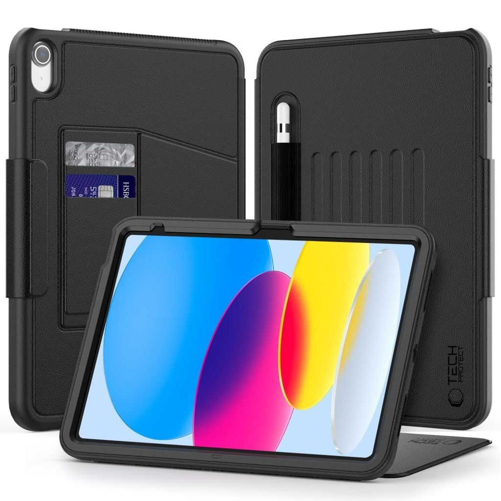 Tech-Protect SC Pen-fodral för iPad 10:e generationen 2022/A16 2025 - Svart