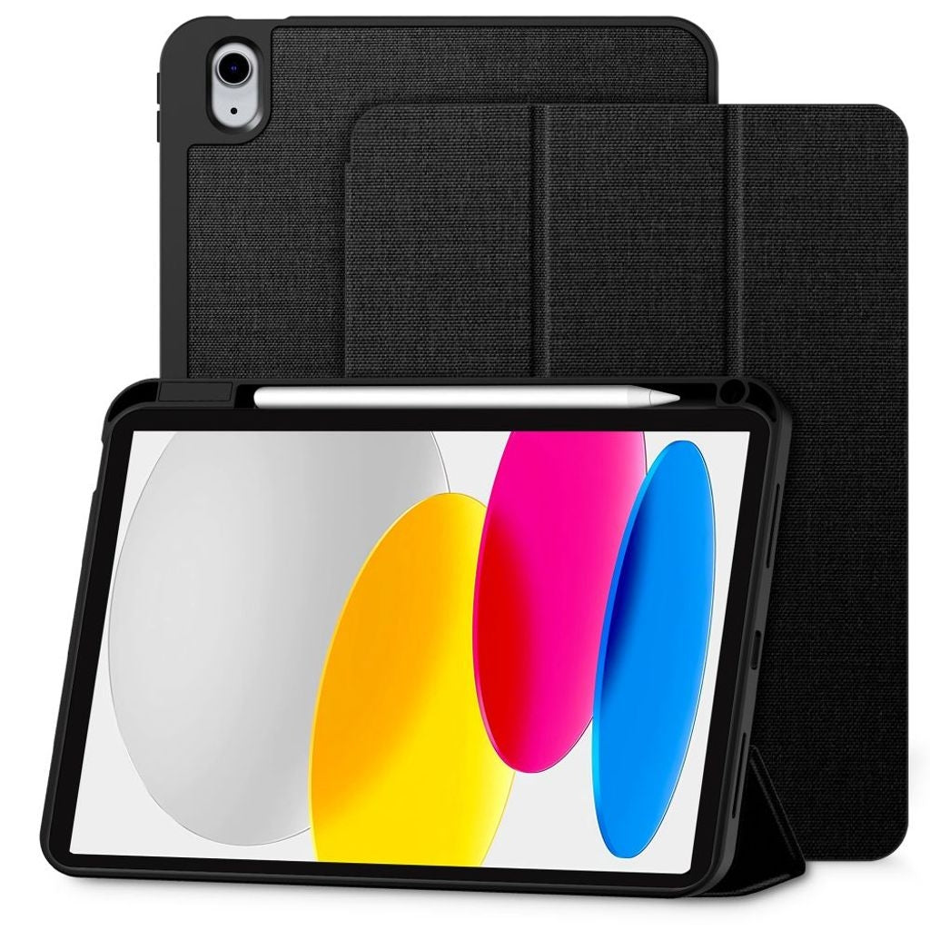 Tech-Protect Sc Pen Canvas-fodral för iPad 10:e generationen 2022/A16 2025 - Svart
