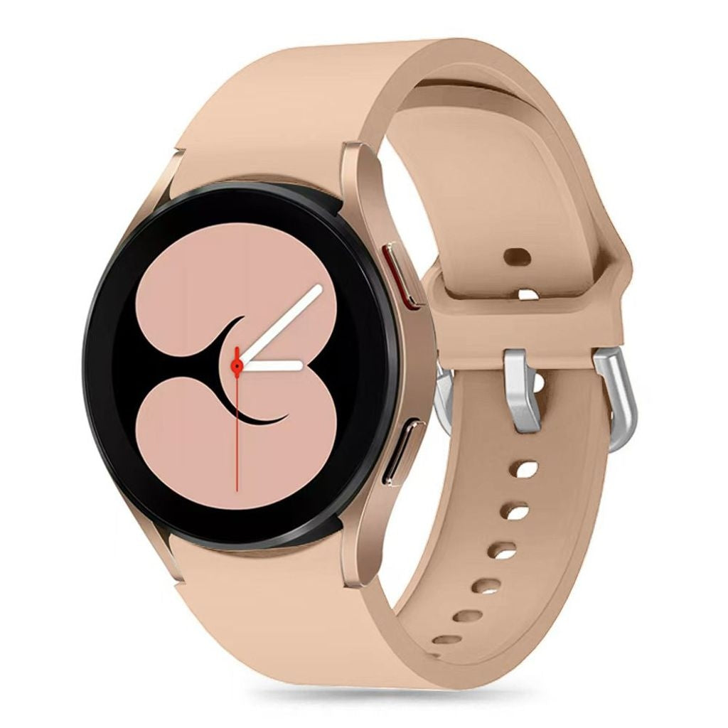 Tech-Protect Silikon Klockarmband Samsung Galaxy Watch 4/5/5 Pro/6/7/Fe - Beige