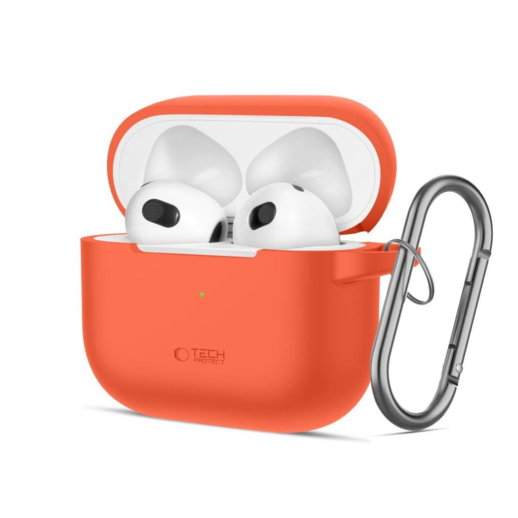 Tech-Protect Silikon Krokfodral För Airpods 3 - Orange