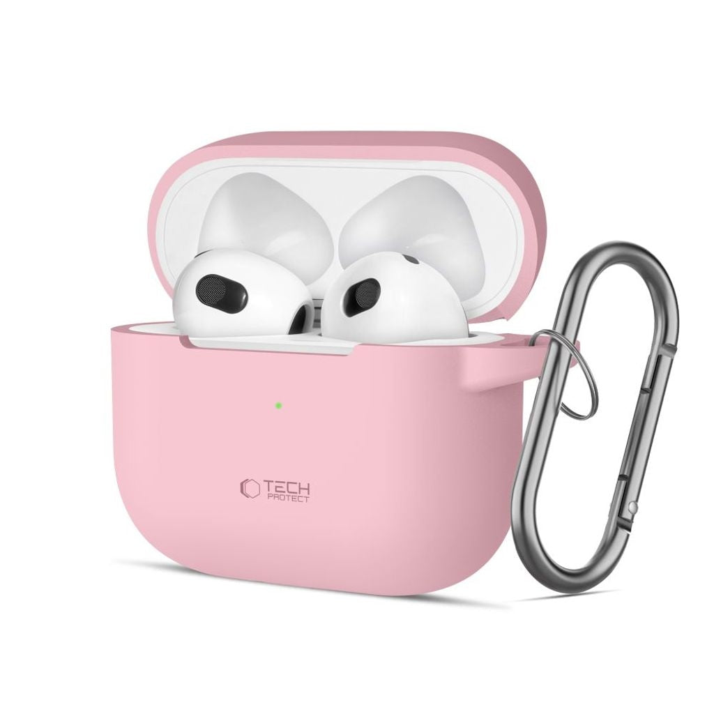 Tech-Protect Silikon Krokfodral För Airpods 3 - Rosa
