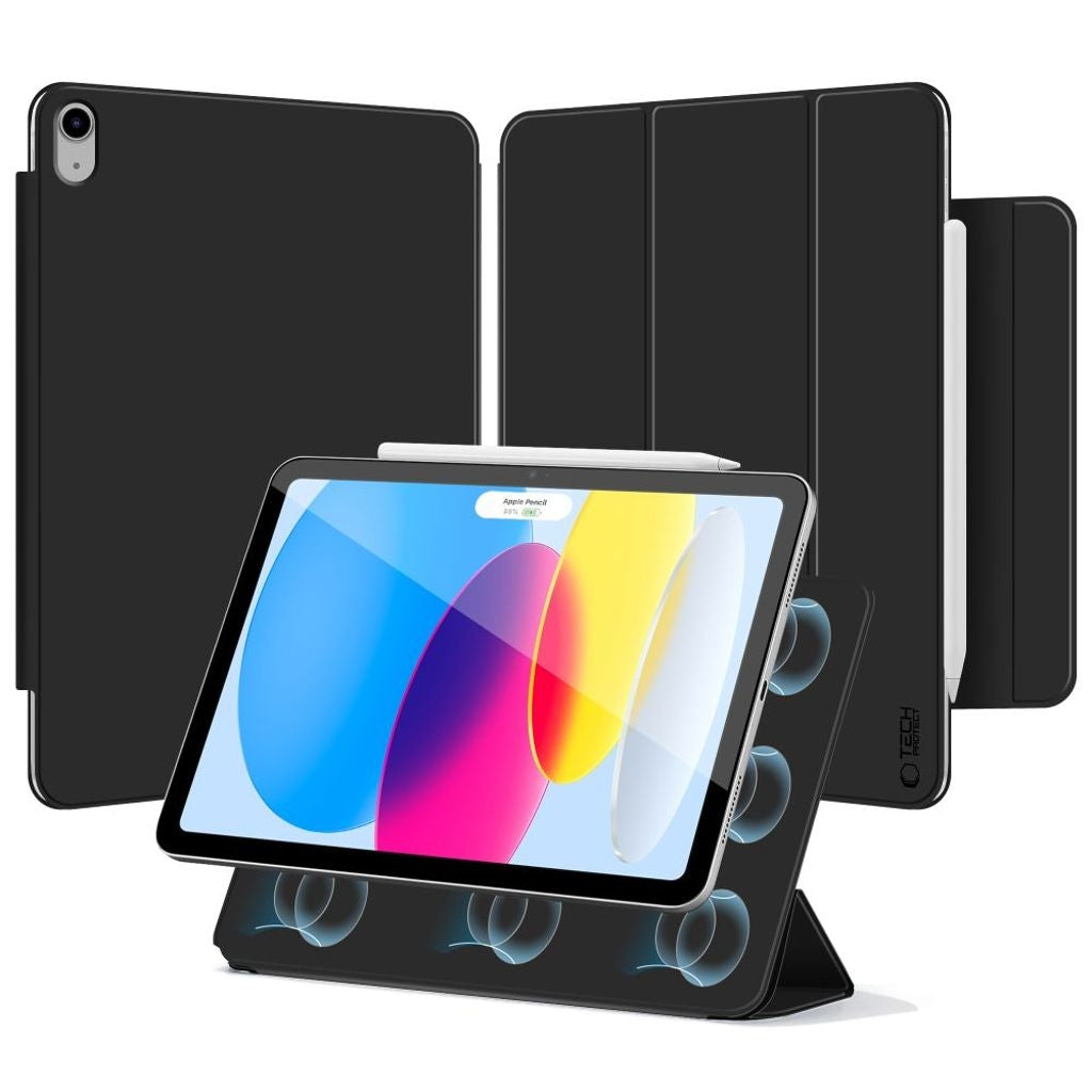 Tech-Protect Smartcase Magnetiskt Skal För iPad 10:e Gen 2022/A16 2025 - Svart