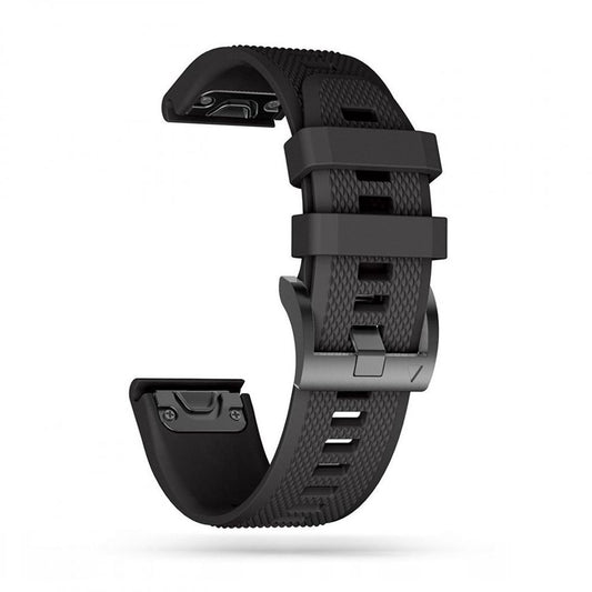 Tech-Protect Smooth Klockarmband För Garmin Fenix 6X/7X Etc - Svart