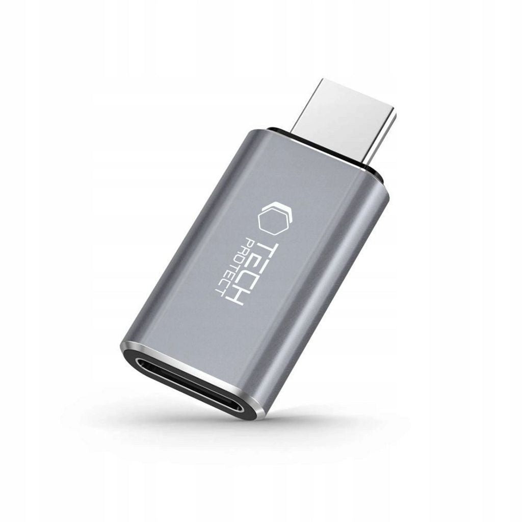 Tech-Protect UltraBoost USB-C (Male) / Lightning (Female) Adapter - Gray