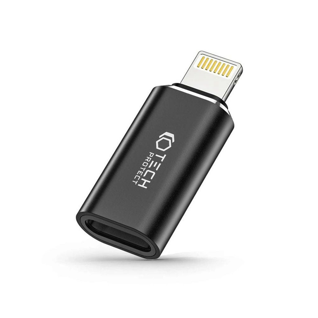 Tech-Protect UltraBoost USB-C to Lightning adapter - Black