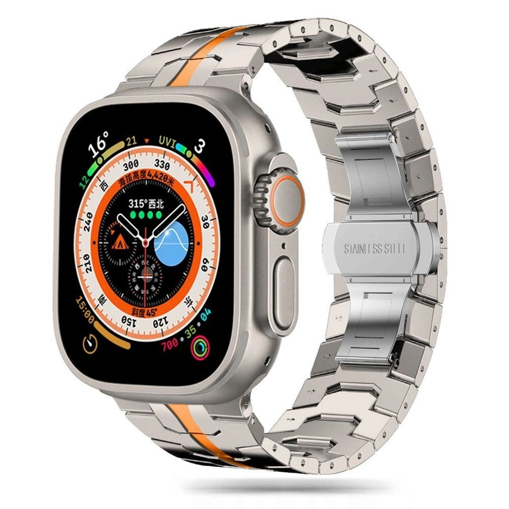 Tech-Protect Watch Strap for Apple Watch 4/5/6/7/8/9/SE/Ultra 1/2 - Titanium