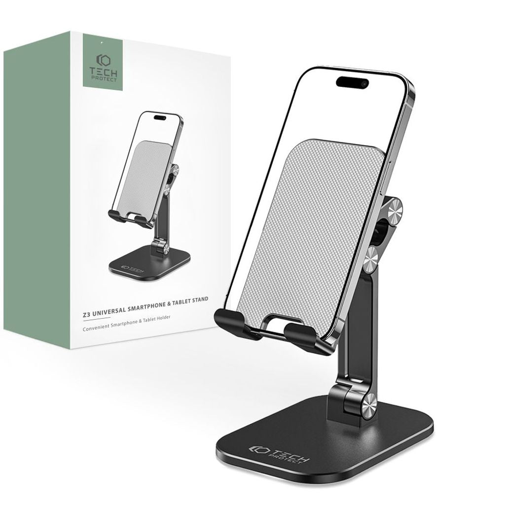 Tech-Protect Z3 Universal Smartphone/Surfplatta Stativ – Grå