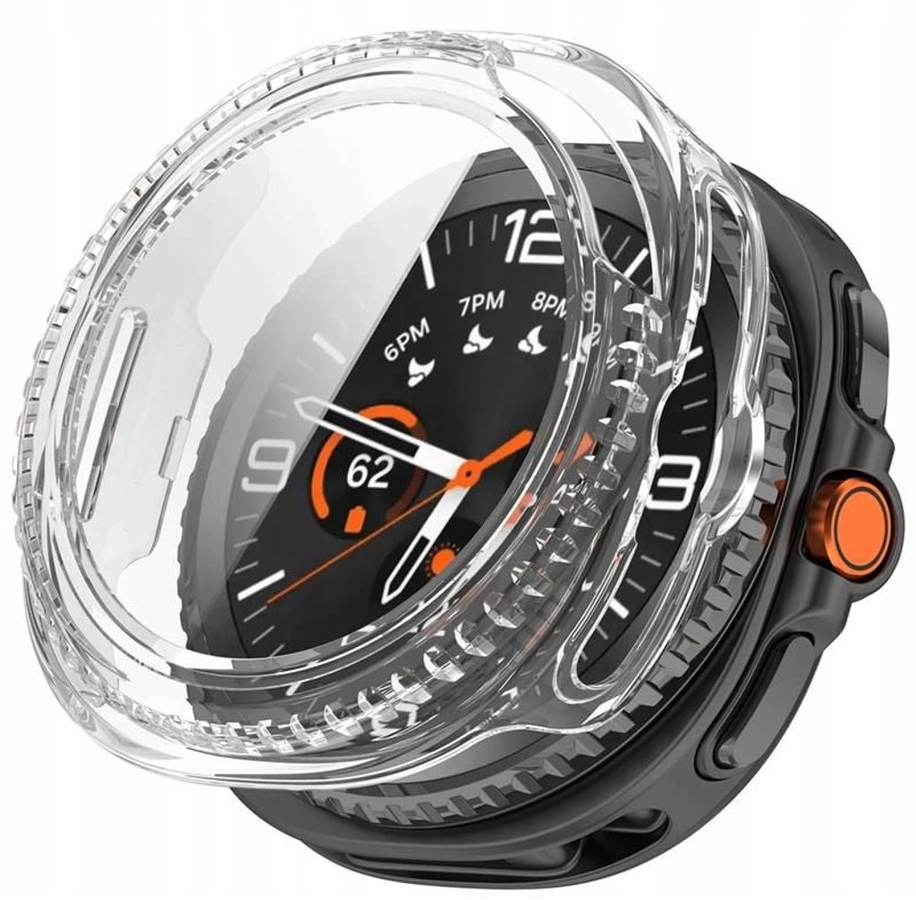 Tech-Protect defense case for Samsung Galaxy Watch 8 46mm - transparent