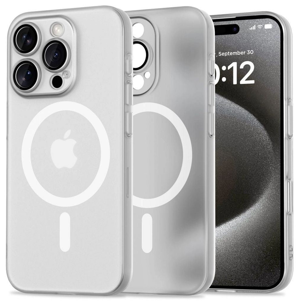 Tech-Protect iPhone 16 Pro Max MagSlim MagSafe Case - White
