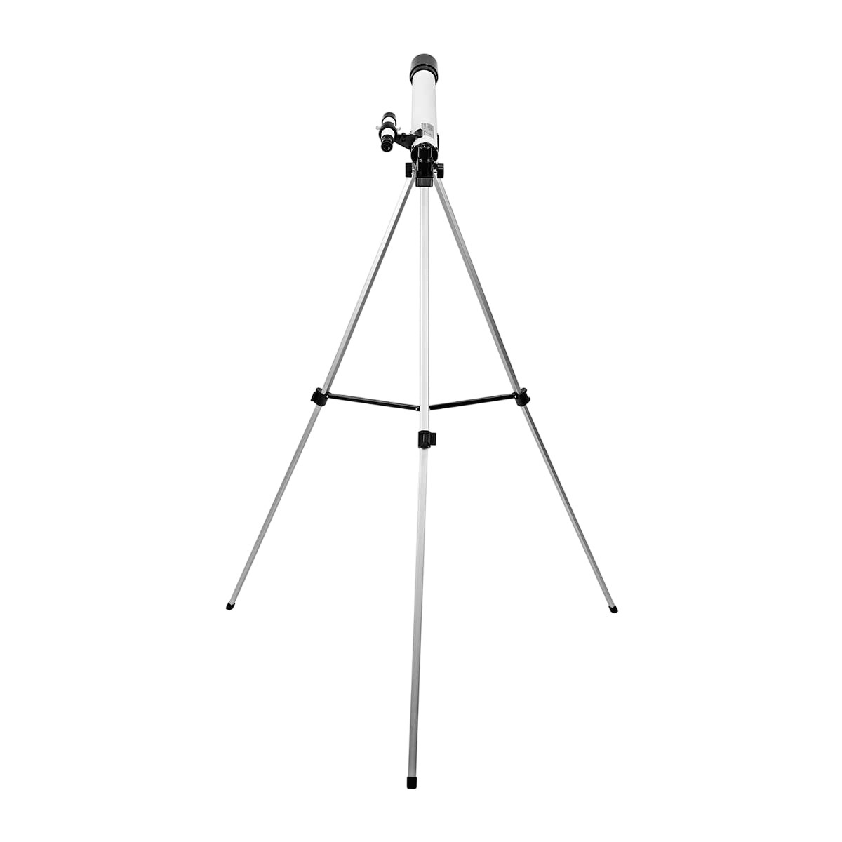 Telescope | Aperture: 50 mm | Focal length: 600 mm | Finder scope: 5 x 24 | Maximum working height: 125 cm | Tripod | Black / White