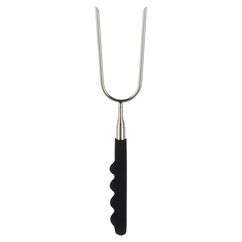 Telescopic Folding Campfire Stick, Stainless Steel, 24-72 cm
