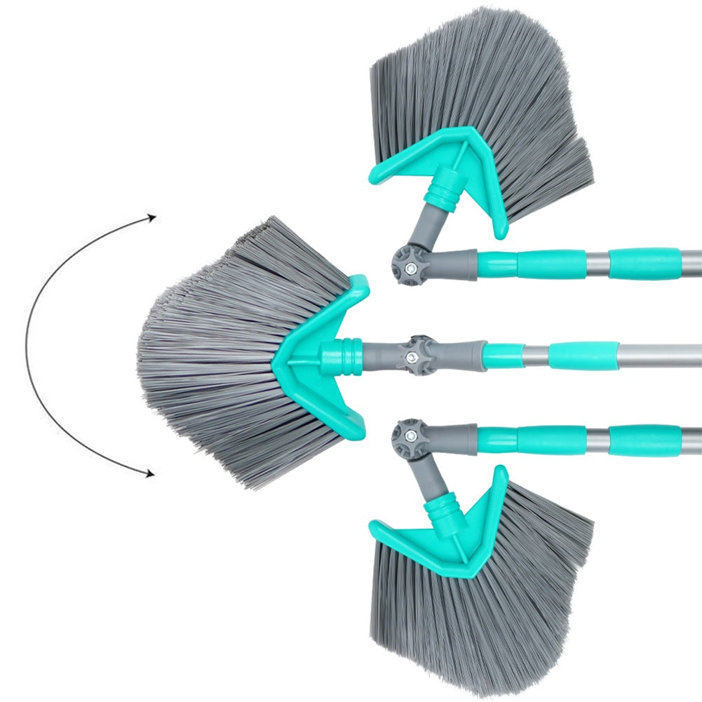 Telescopic broom for dust and cobwebs, triangular, 115-180 cm