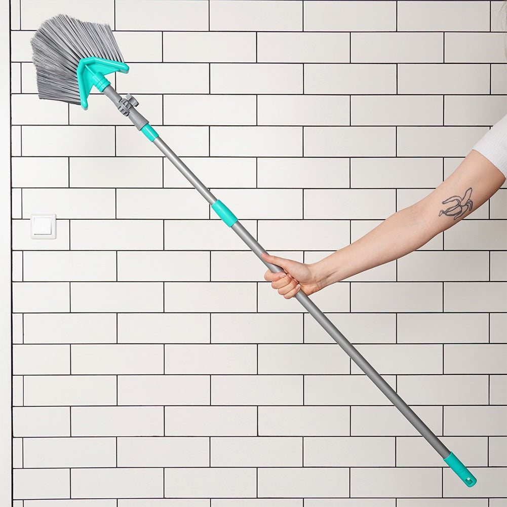 Telescopic broom for dust and cobwebs, triangular, 115-180 cm