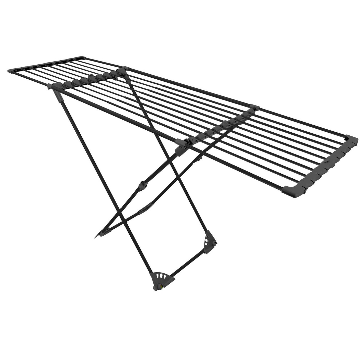 Telescopic drying rack with wheels Ursula 20 meters