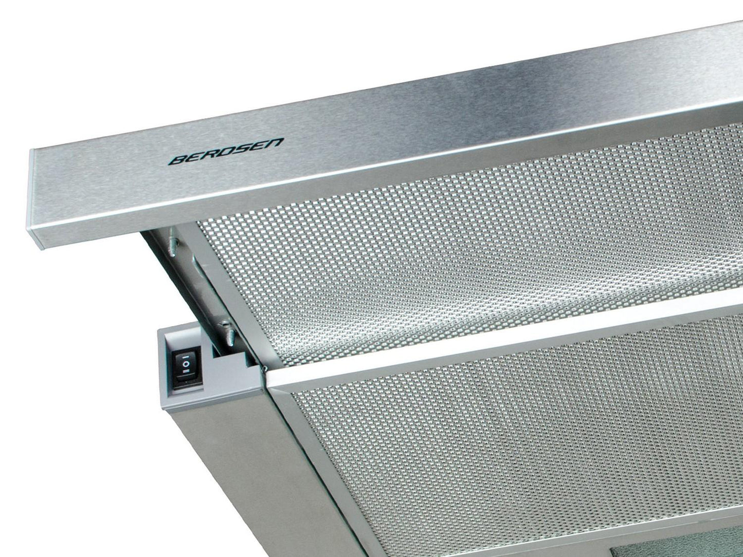 Telescopic kitchen hood Berdsen BE-60-LW 60 cm Stainless steel