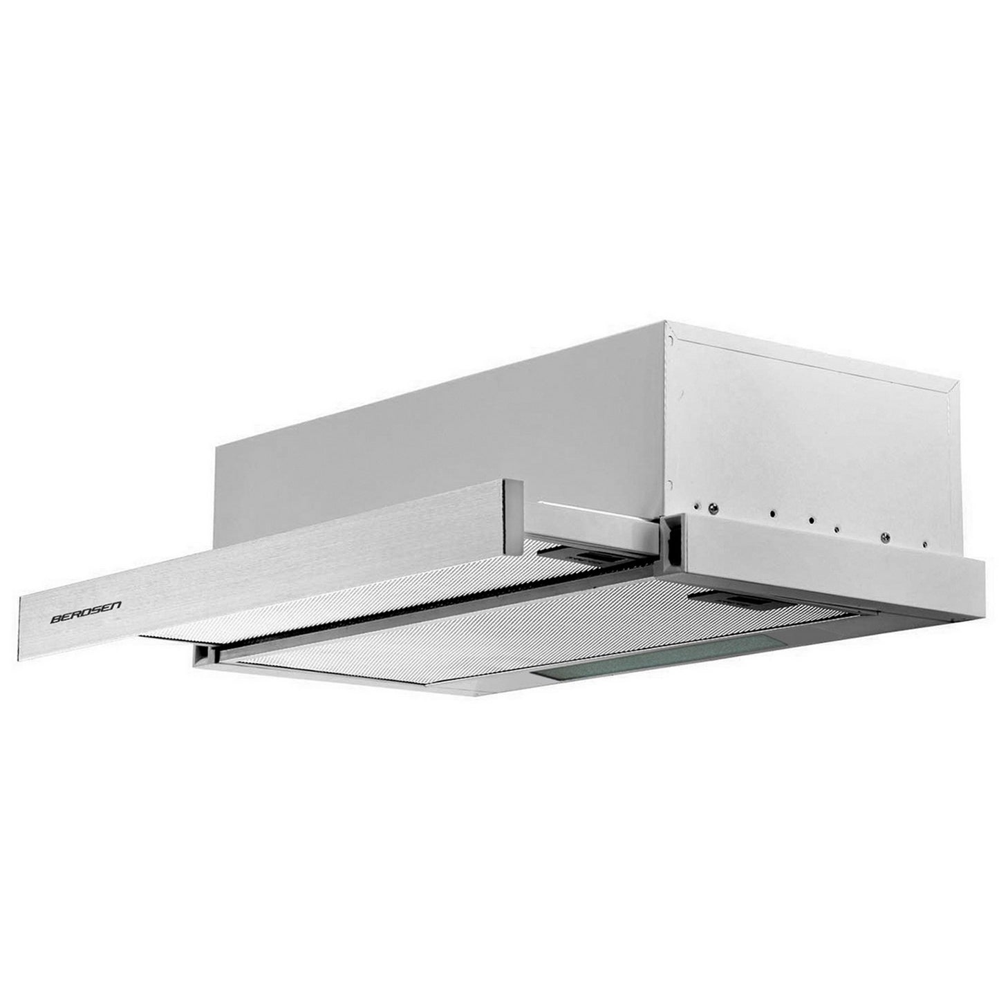 Telescopic kitchen hood Berdsen BE-60-LW 60 cm Stainless steel