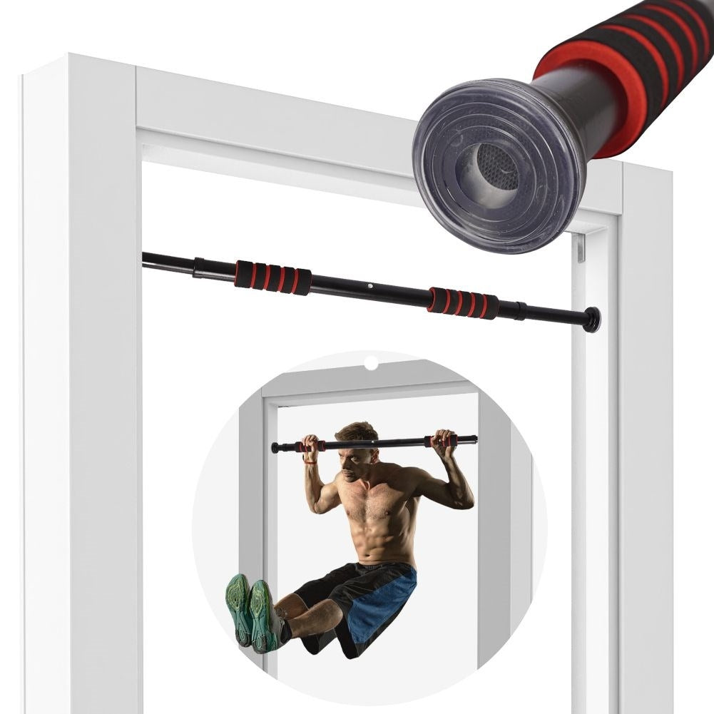 Telescopic pull-up bar for door frame - sustainable training